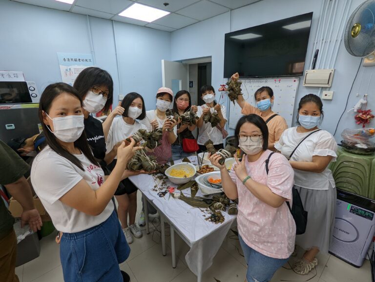 節日包粽活動分享關愛予鄰里